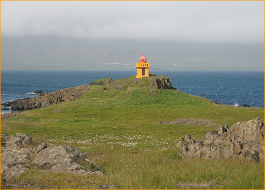 Leuchtturm Æðarsteinn